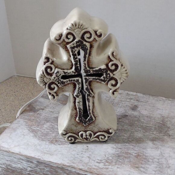 👍 Ceramic Cross Nightlight Perfect. C7 - Picture 3 of 6